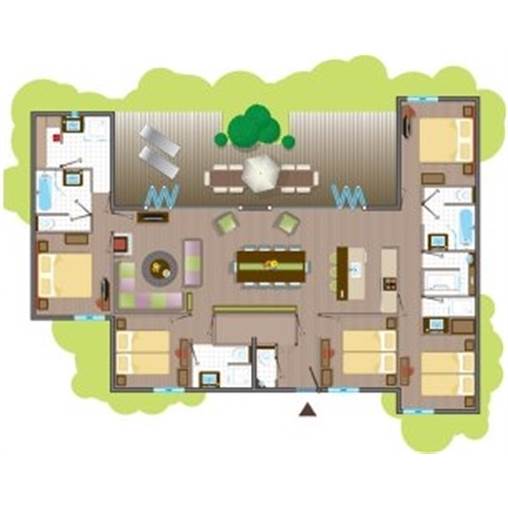 VIP cottage TF955 at Les Trois Forêts